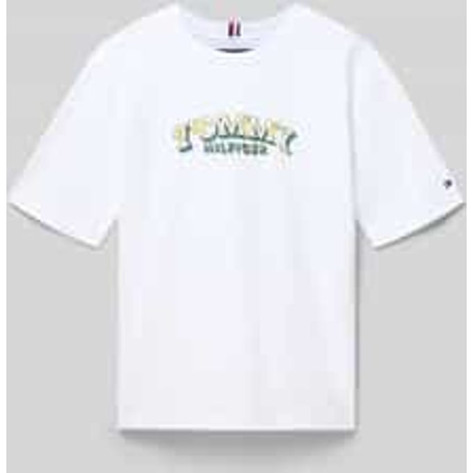 regular fit T-shirt van puur katoen