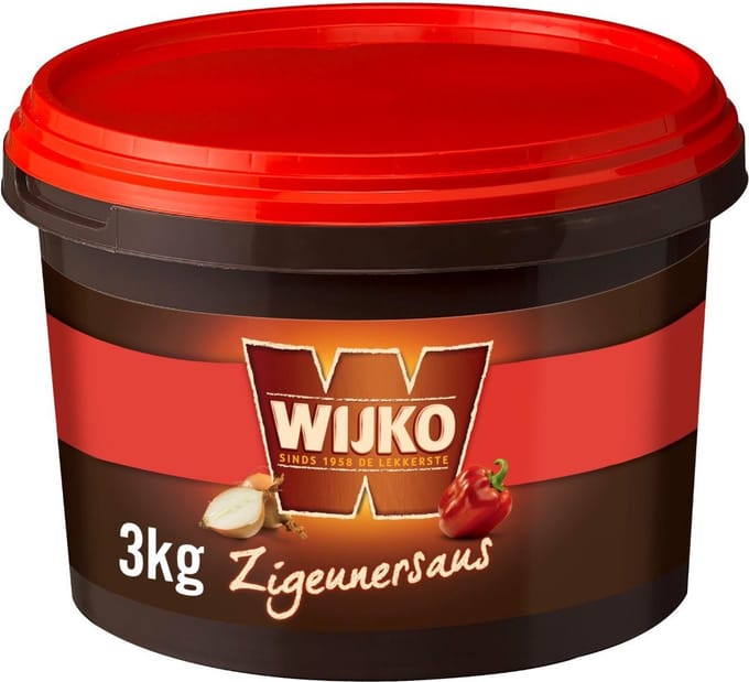 Wijko Zigeunersaus vegetarisch - Emmer 3 liter