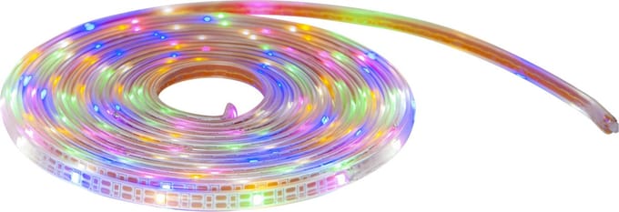 Star Trading LED blokkaars Flame Stripe gemaakt van was