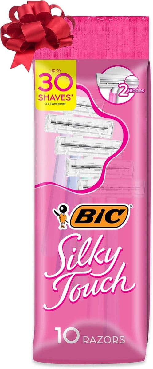 Wegwerp Scheermesjes - Dames Scheermesjes - Gladde Huid - Twee Scheerbladen - 10 Stuks - Pastelkleuren