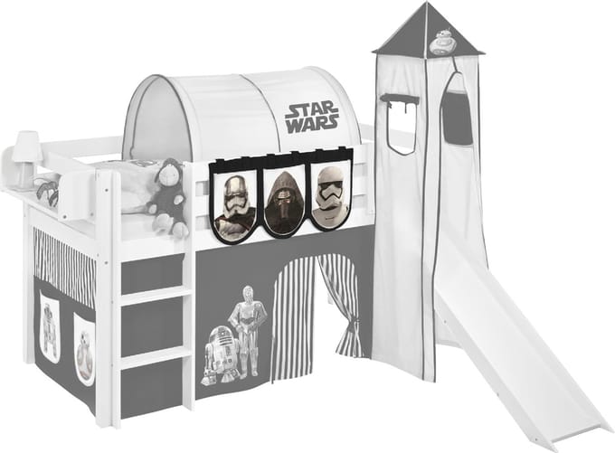 Zakjes Star Wars Zwart voor halfhoogslaper