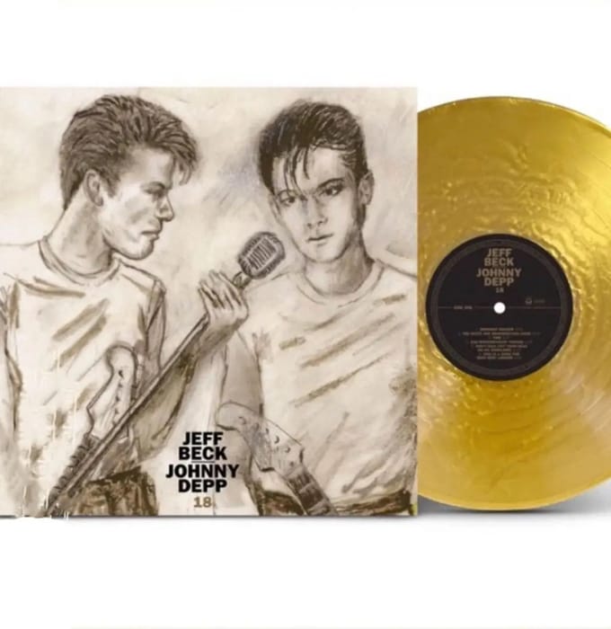 Jeff Beck & Johnny Depp - 18 (Gold Vinyl)