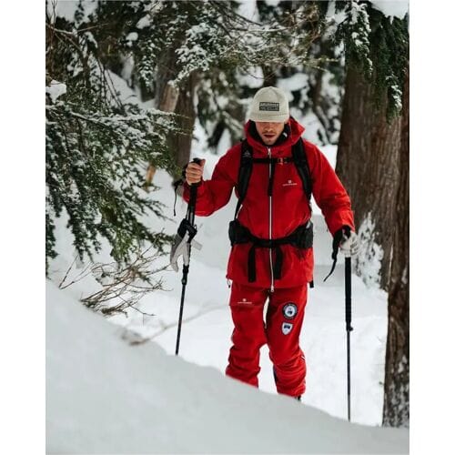 Amundsen Peak Panther Ski Broek Heren (Maat - M, Kleur - RED)