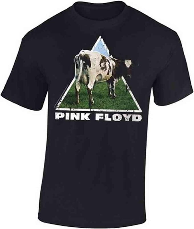 Pink Floyd Heren Tshirt -S- Atom Heart Zwart