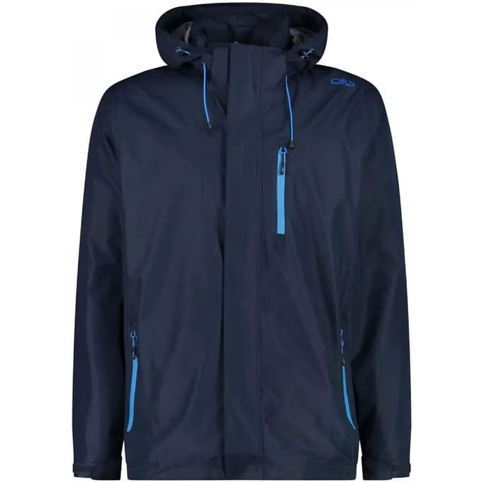 CMP Ripstop Hoodie - Black blue - Maat Herren_EU 50
