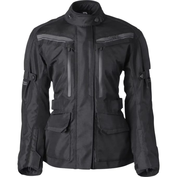 Vrouwelijke waterdichte motorjas GMS Gear Neo WP