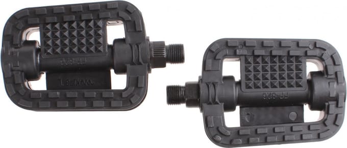 Mirage Tour Platformpedalen Antislip Zwart 9/16 Inch
