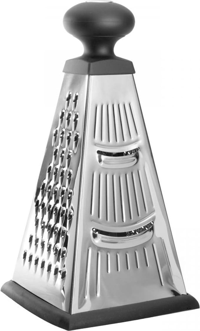 Essentials 4-zijdige pyramide rasp 26 cm - Noir -