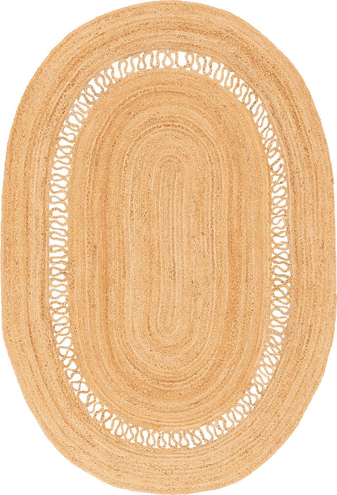 Pergamon Natuurvezel tapijt Jute Salsa Modern
