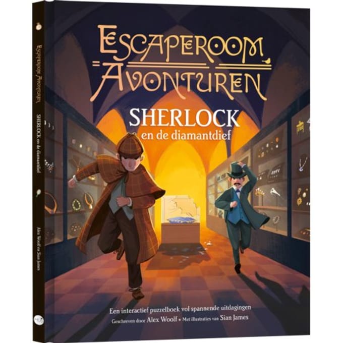 Escape Room Avonturen: Sherlock En De Diamantdief - Alex Woolf