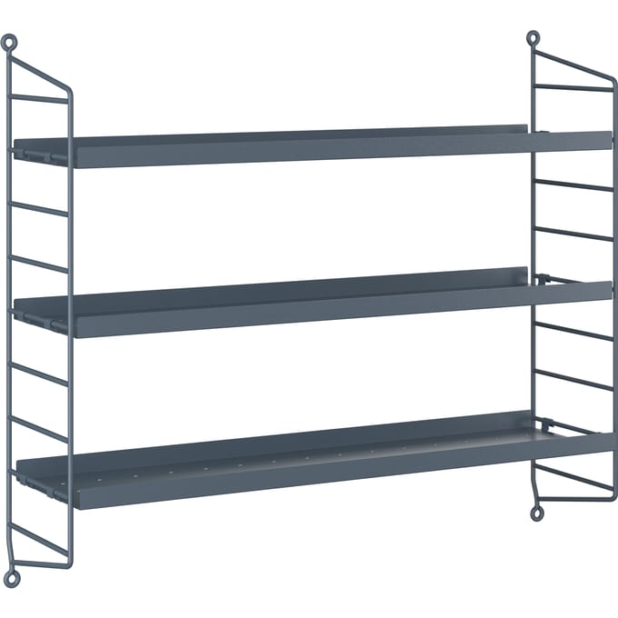 String Furniture Pocket Kast Metaal - Sergelgra