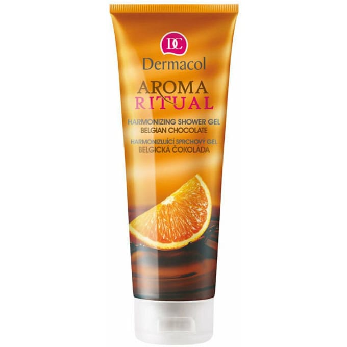 Dermacol - Harmonizing Ritual Aroma Shower Gel (Belgian chocolate with orange) Balancing Cleansing Gel - 250ml