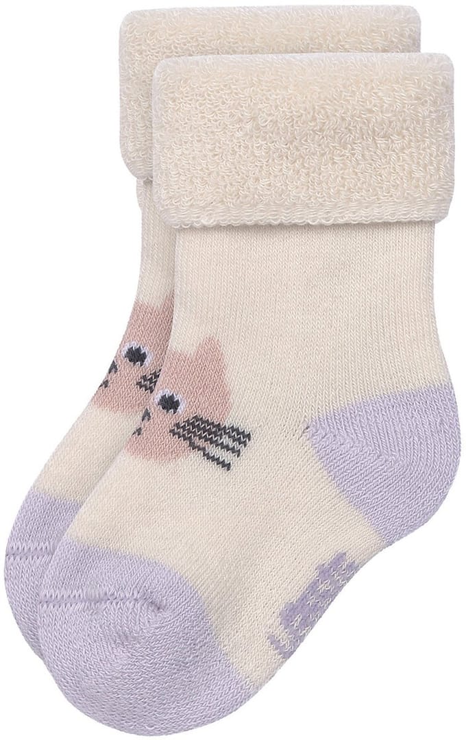 Lässig Badstof Sokken GOTS 3 pcs - Cat - Maat 15‑18
