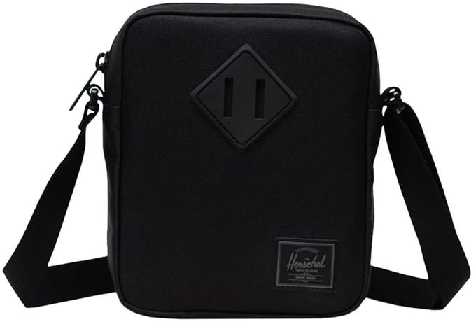 Herschel schoudertas Heritage Crossbody 2,5 L Black Tonal zwart