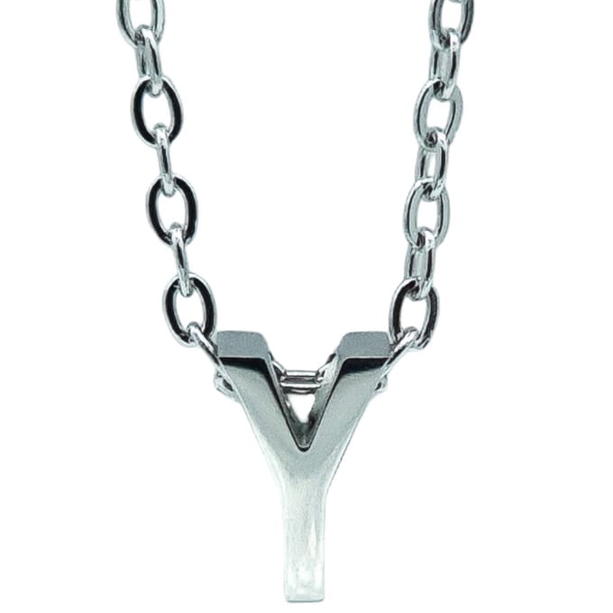 Ketting Letter Y Letterhanger - Minimalistisch - Premium Staal