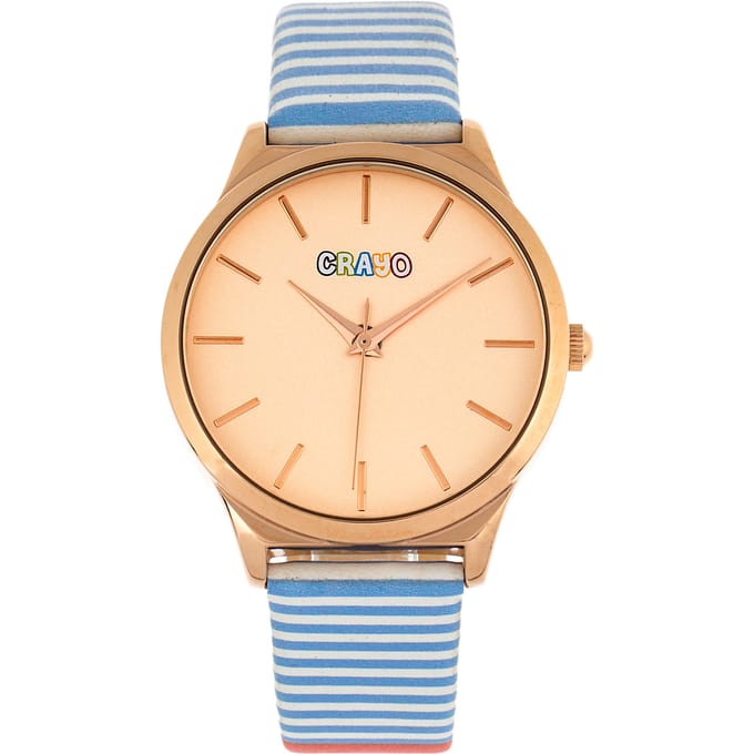 Crayo aan boord van unisex horloge