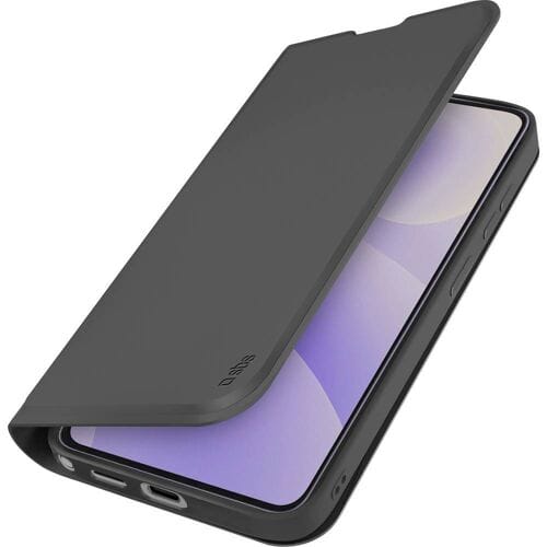 SBS Wallet Smooth Case for Samsung Galaxy S26 Ultra with Flip Cover - Black