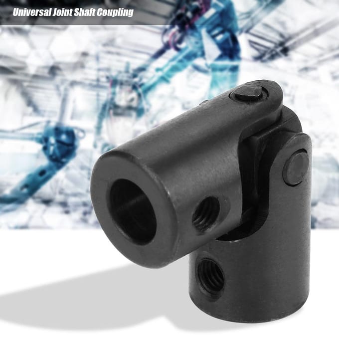Askoppeling Motorconnector DIY Stuurinrichting Kruiskoppeling 8*16*42mm gray