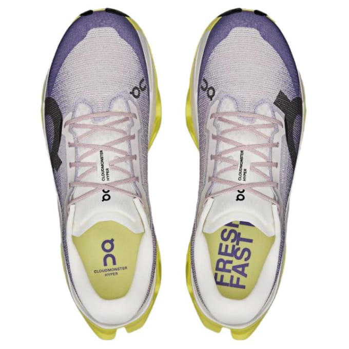 On Cloudmonster 3 Hyper Lily Heren Sneakers Wit Limelight 3MG10064906 40 gray