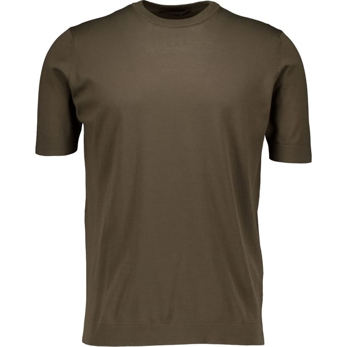 Filippo De Laurentiis Tshirt Mc T-shirts Olijf Ts0mc Cr14r