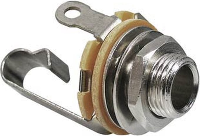 Switchcraft SC-FAL11 Chassis Connector Output Jack 2-Polig 6.3mm XL Busdiepte