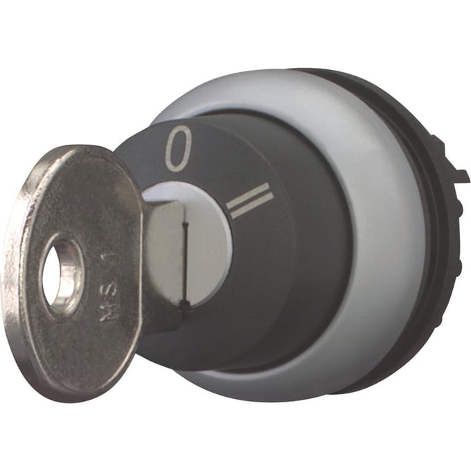 Eaton 216894 M22-WS3 Keuzetoets Sleutel Zwart 2 x 40 ° 1 stuk(s)