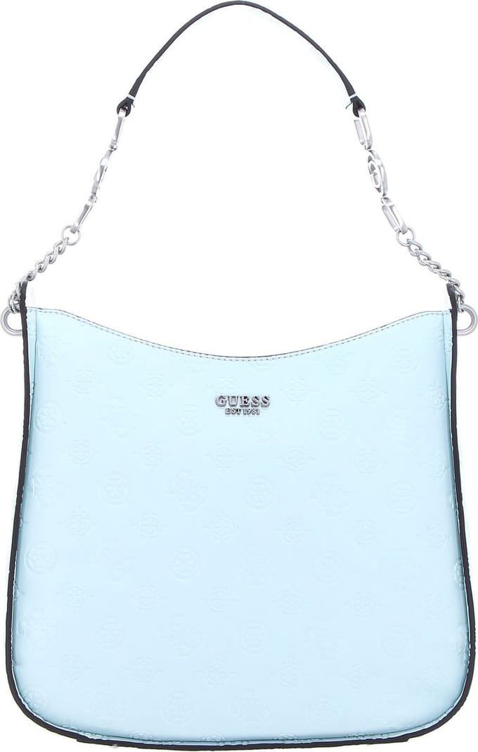 GUESS Schoudertas Galeria Hobo Ice blue Lichtblauw