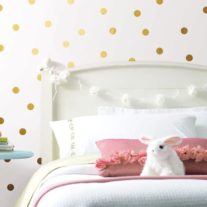 Muursticker RoomMates Gold Heart