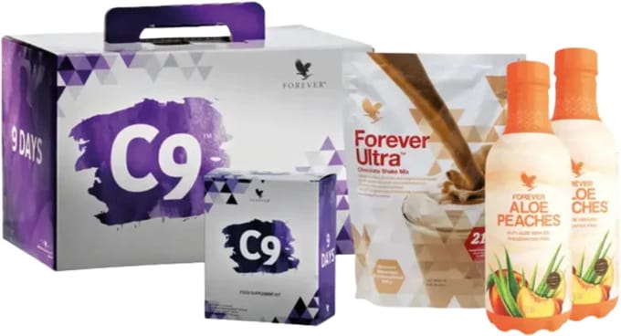 Forever C9 Aloe Peaches Chocolate - 9-daags programma – Origineel product