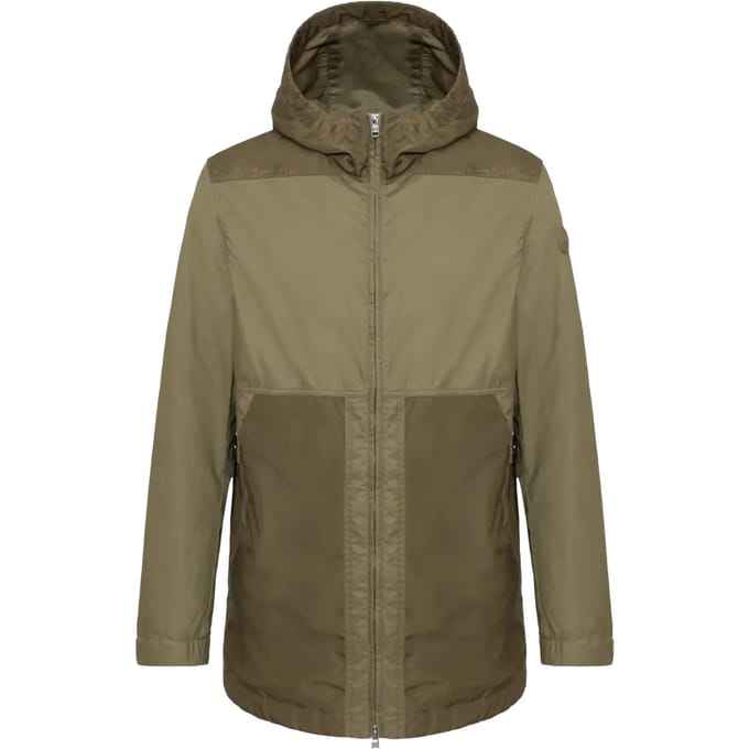 Katoenen en nylon jas Colmar