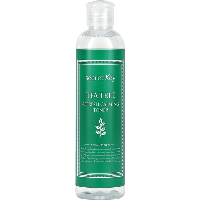 Secret Key, Tonique Rafraîchissant Apaisant, Arbre à Thé, 248ml (8,38 fl oz) blue