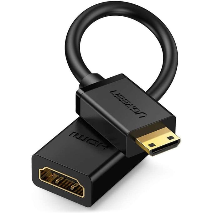 HDMI naar Mini HDMI Adapter kabel - 4K 60 Hz - 22 cm
