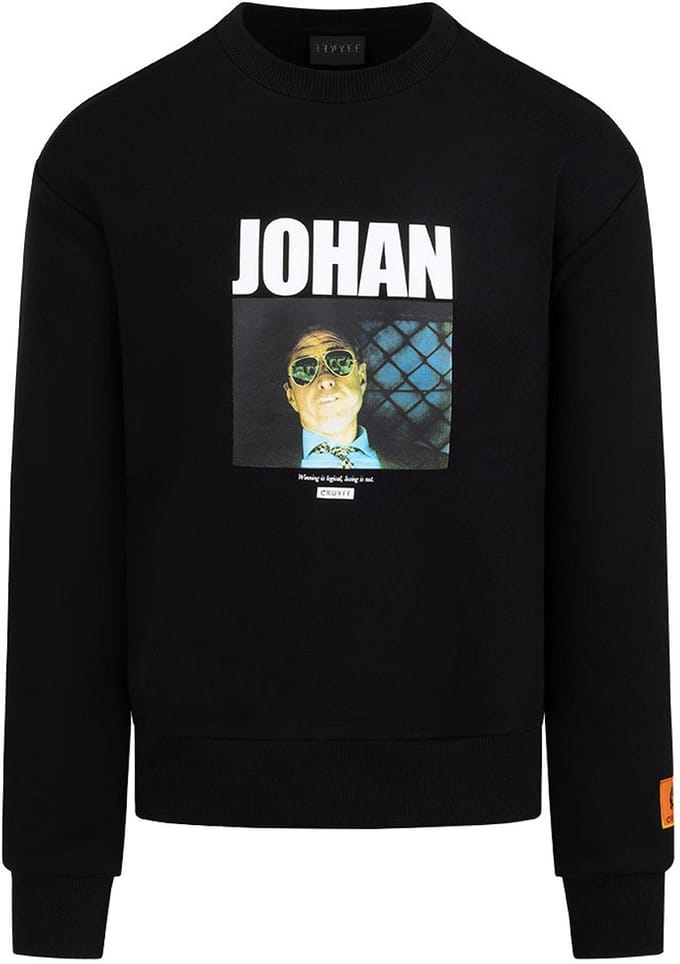 Cruyff - Johan Crewneck Sweater - Zwart - M