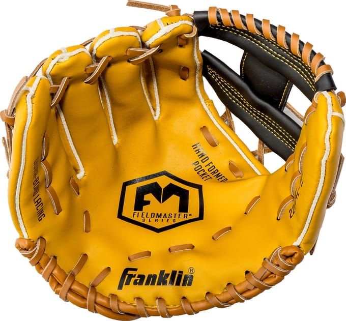 Franklin Honkbalhandschoen Rechterhand Junior Bruin 11 Inch