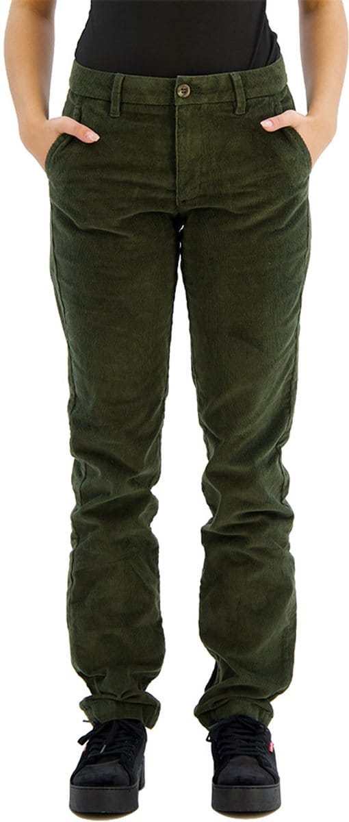 Dockers Weekend Regular Slim Ankle Fit Chino Broek Groen 30 / 27 Vrouw
