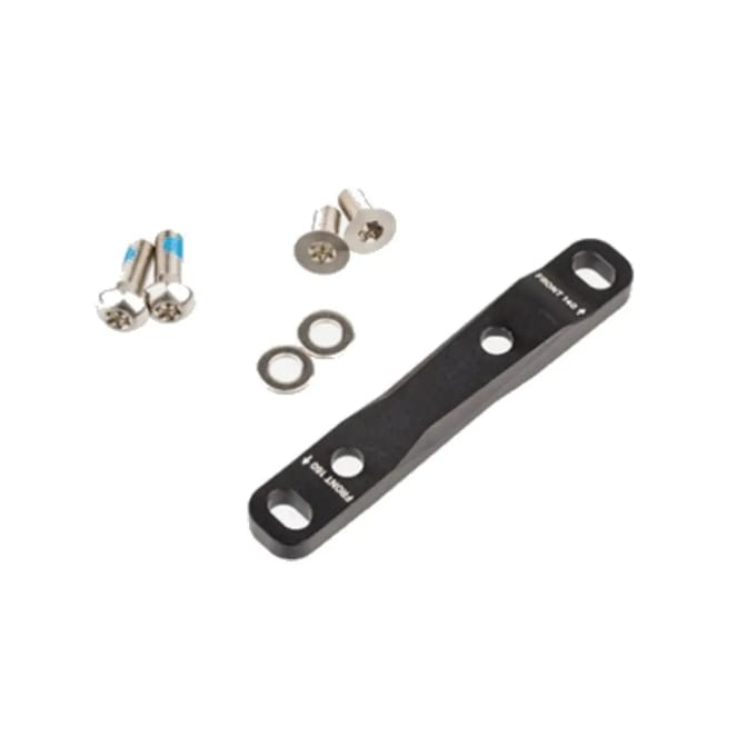 Remdeel sram achter adapter flat mount 160mm  20f - ZWART