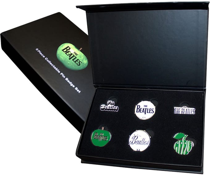 The Beatles - Logos Pin - Multicolours