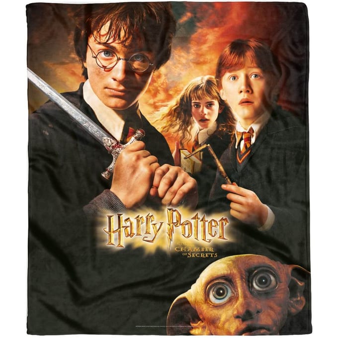 Harry Potter Chamber Of Secrets Fleece Blanket - M