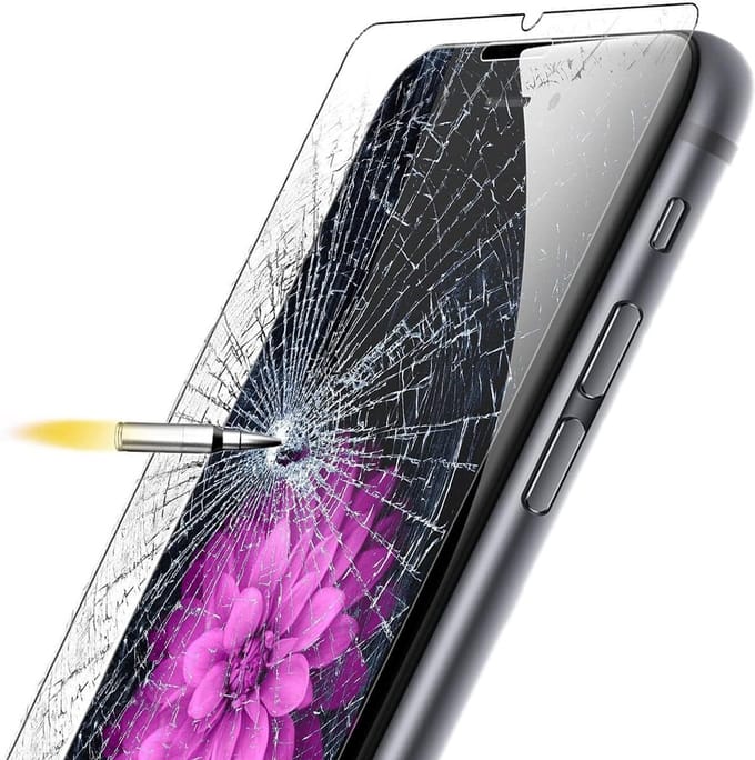 Glasplaatje Geschikt voor: Samsung Galaxy Xcover 5 - 5x Screenprotector - screen protector - glas - bescherm - beschermglas