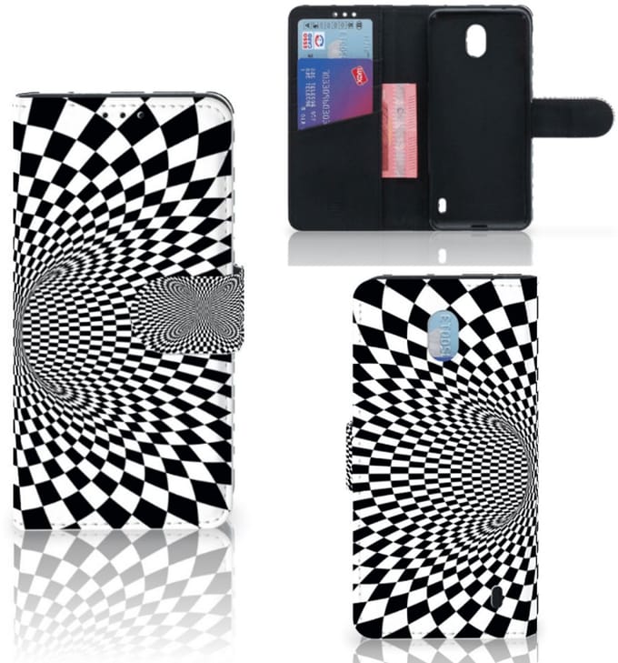 Nokia 1 Plus Book Case Illusie