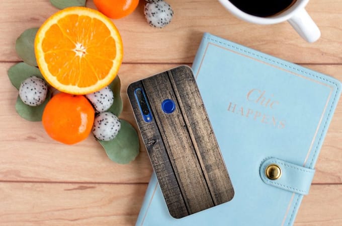 Honor 20 Lite Bumper Hoesje Steigerhout