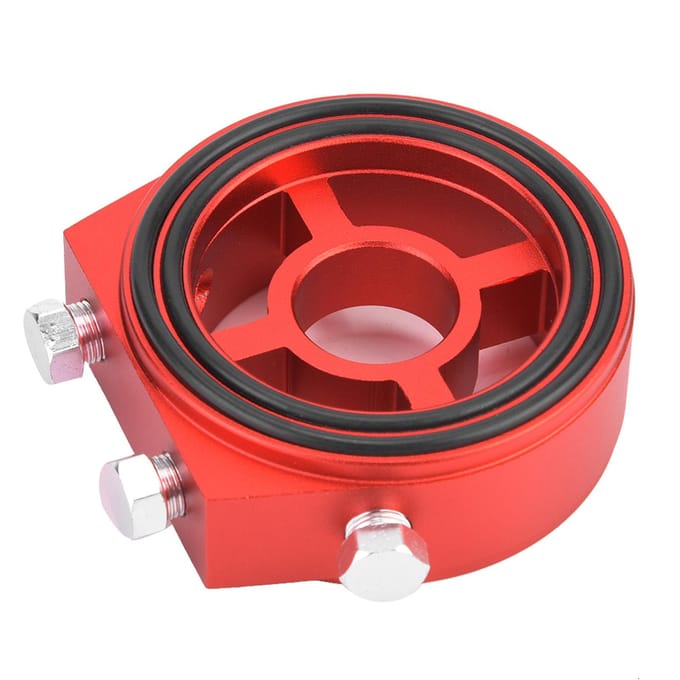 Universele Aluminium Oliekoeler Sandwichplaat Oliedruk Temperatuurmeter Adapterkit