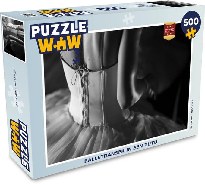 Puzzel Balletdanser in een tutu - Legpuzzel - Puzzel 500 stukjes