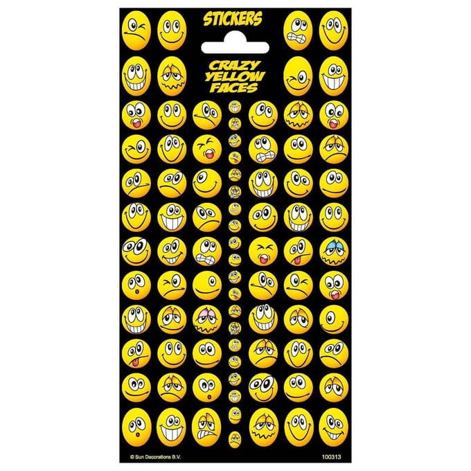 Totum - Sticker sheet Twinkle - Funny Faces