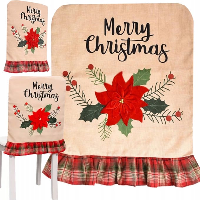 Hangzhou A Link Star Technology Co. - Decoratieve Stoelhoes - Kerstmis - Universele Pasvorm