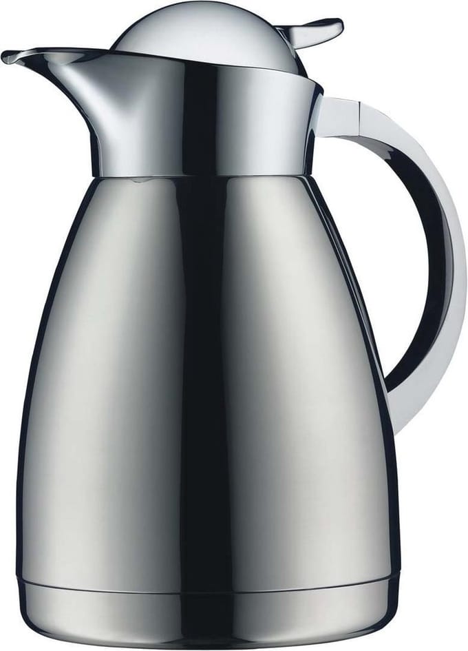 alfi Albergo Thermoskan 1 liter Blank staal