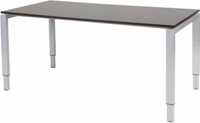 Verstelbaar Bureau - Domino 160x80 logan - alu frame