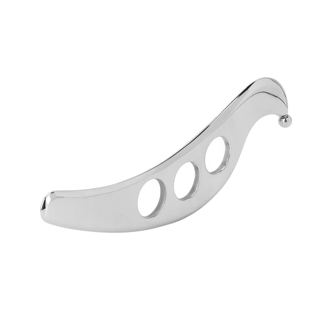 Guasha Tools Roestvrij Staal Spier Schraper Massage Tools voor Pijnverlichting van Zacht Weefsel white