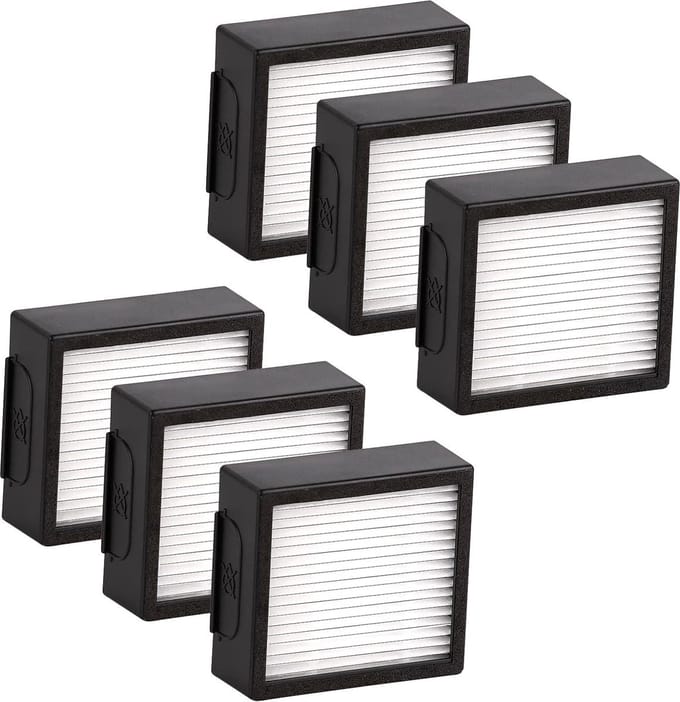 6 stuks vervanging HEPA-filter geschikt voor iRobot Roomba Combo J7+ plus/Combo j9+/Combo 10 Max robotstofzuigerkit