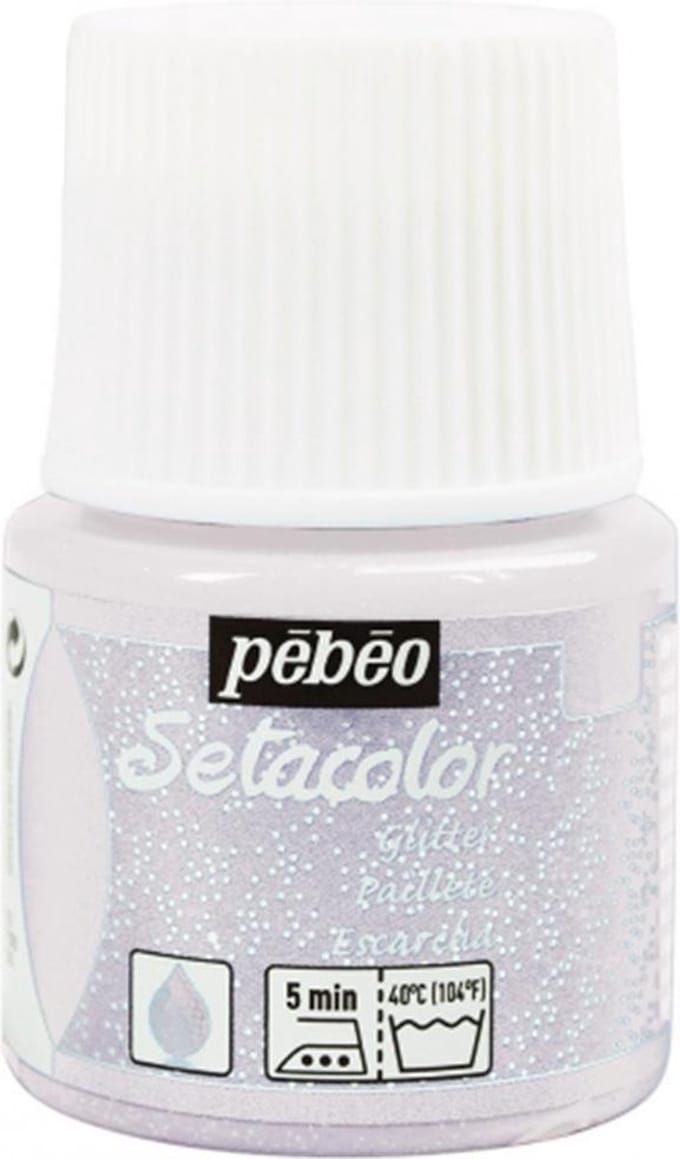 Pébéo Setacolor Diamand Glitters Textielverf - 45ml textielverf voor lichte stoffen